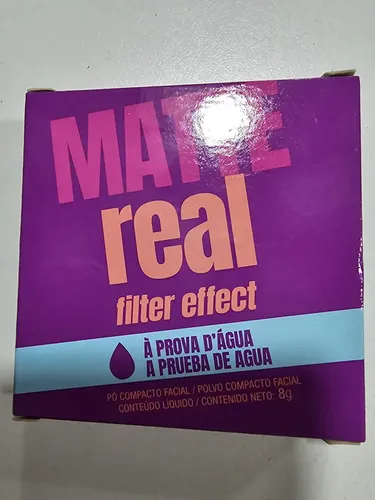 Avon Real Matte Filter Effect Polvo Compacto Tono Claro