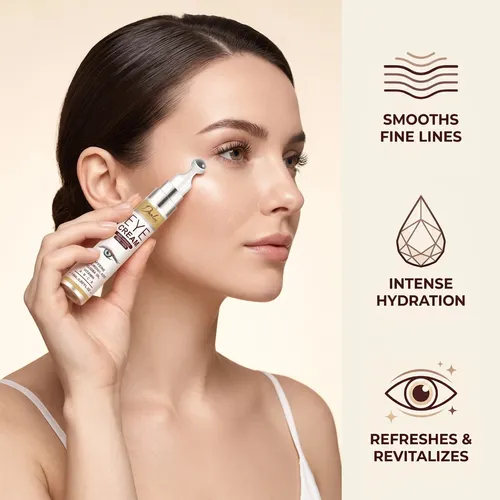 Crema De Ojos Antiarrugas Con Cafeína Y Ácido Hialurónico 15
