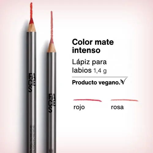 Lápiz Para Labios Faces 1,4 G Natura