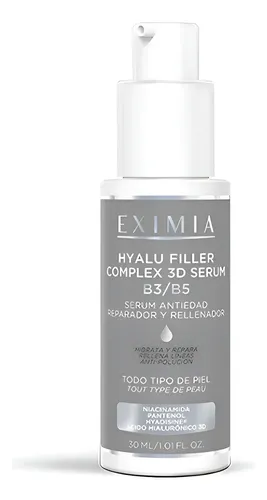 Eximia Hyalu Filler Complex 3 D Serum X 30 Ml Momento de aplicación Día/Noche