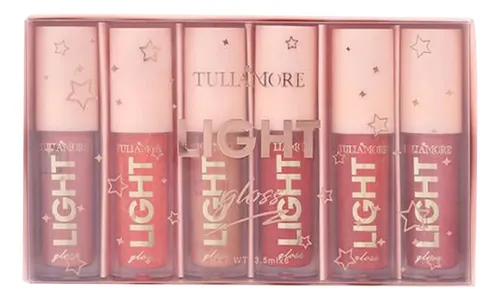 Set De Brillo Labial Hidratante Con Acabado De Espejo Pearl