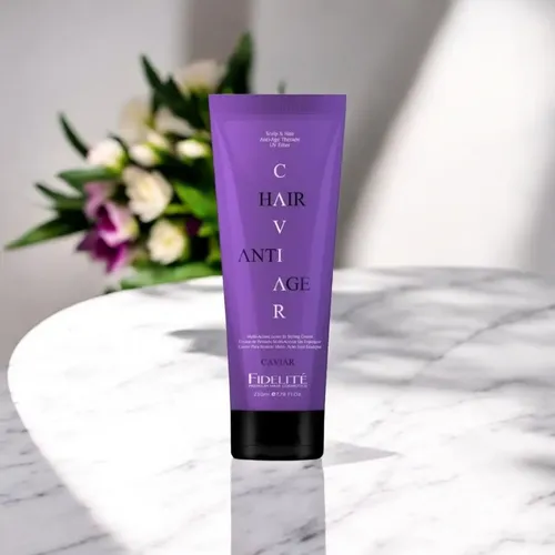 Crema Anti Age Para Peinar Cabello Caviar Fidelite X 230 Ml