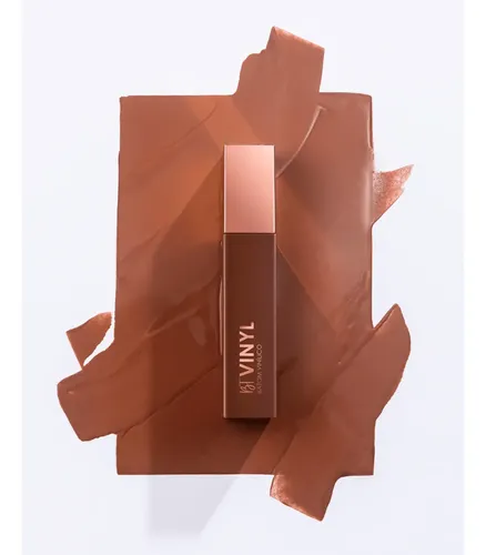 Lápiz labial de vinilo líquido Bt Vinyl, color Brillo de vinilo Bruna Tavares Juliana, color caramelo