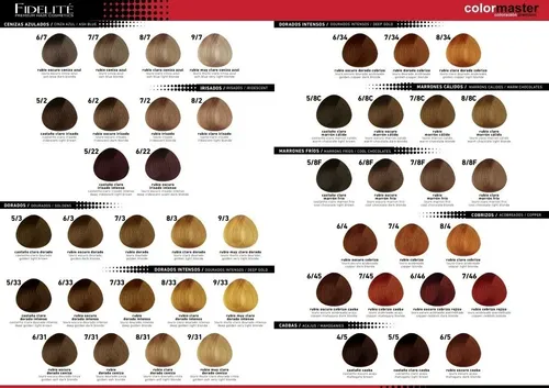 Fidelité Tinturas Colormaster Coloración En Crema Pomo 60g