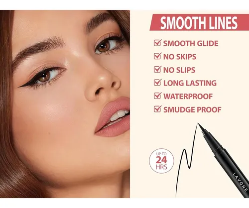 Kit De Cejas Microblading Lavone Marrón Medio
