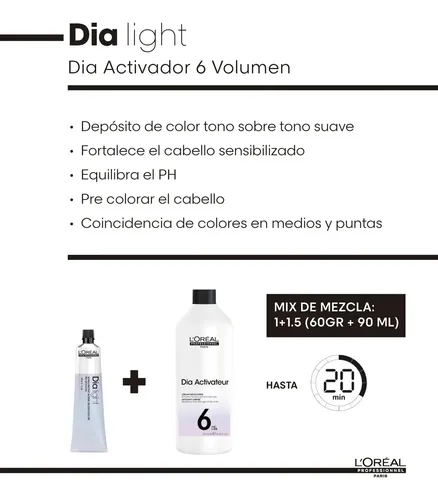 Tintura Loreal Dia Light Coloracion Sin Amoniaco Pomo 60ml 9 – Rubio Muy Claro