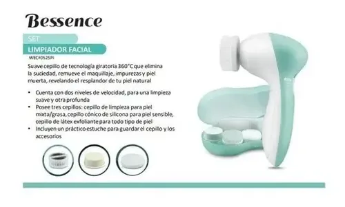 Wecf0525pi Cepillo Limpiador Facial