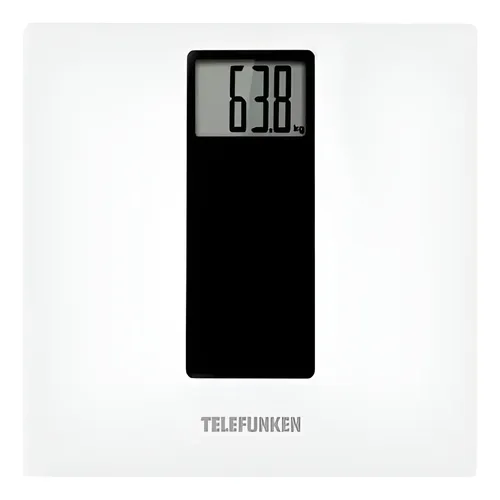 Balanza Personal Baño Digital Vidrio Telefunken 150kg Bs400