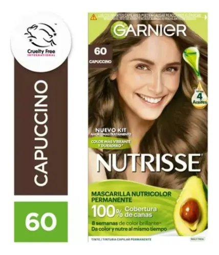 Kit Tintura Nutrisse Clasico Tono 60 Capuccino