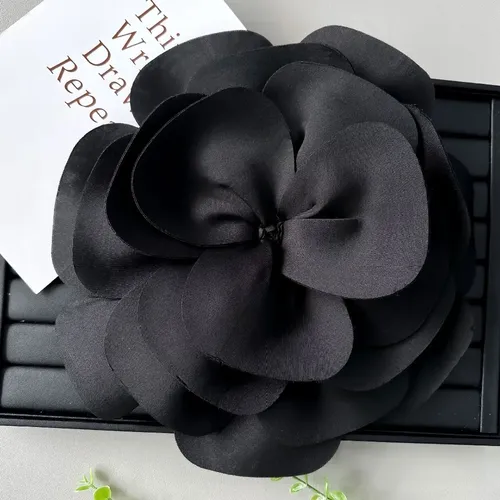 Accesorios Para Cabello Con Flor En Tamaño Grande, 3d, Nuevo