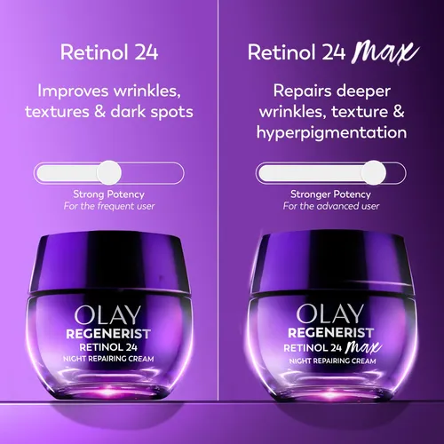 Crema De Noche Olay Retinol 24 Max Para Mujer, 1.7 Oz Todo Tipo De Piel Día/noche