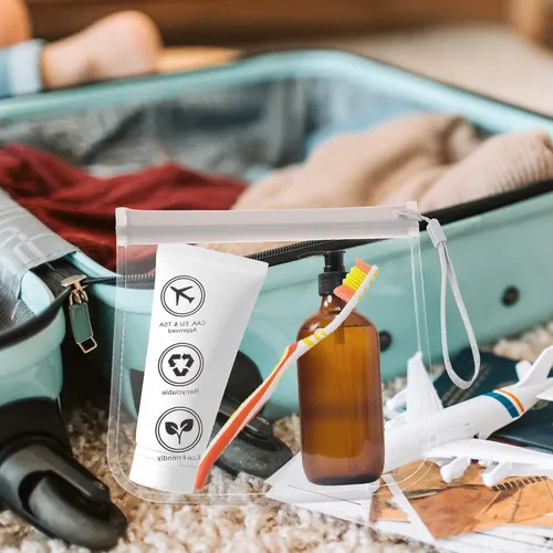 2 Bolsas De Maquillaje Pequeñas, Estuche De Viaje, Cosmetiqu