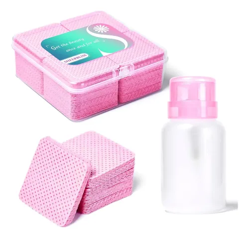 Kit Toallitas Removedoras Esmalte Gel Sheerbliss 400pcs