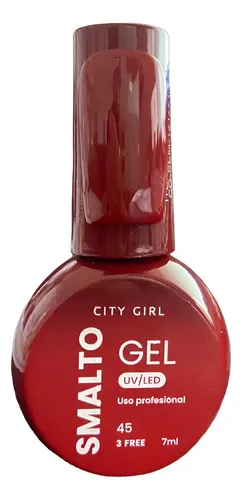 Esmalte De Uñas Profesional City Girl Smalto 7ml N45