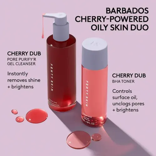 Tónico Bha Cherry Dub De Fenty Beauty Con Ácido Salicílico Y