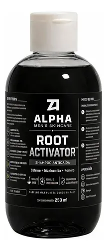 Shampoo Anti Caida Activador De Raíces Alpha For Men
