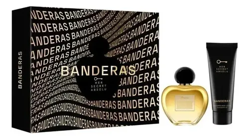 Estuche Perfume Mujer Banderas Her Secret Absolu Edp 80ml