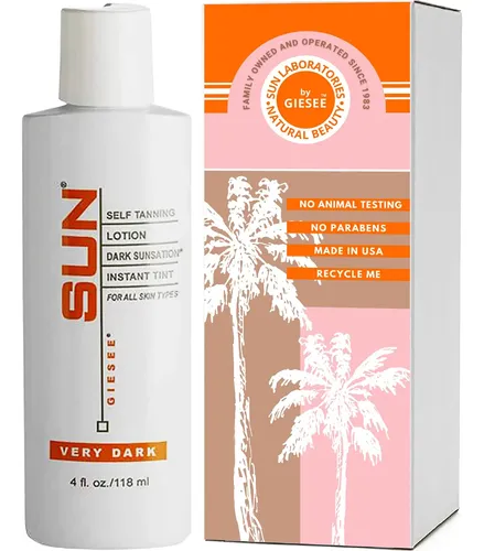 Loción Bronceadora Sin Sol Sun Laboratories Dark Sunsation 1