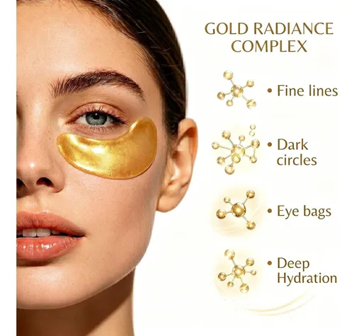 Parches Oculares Vitabora 50 Pares Con Péptidos Para Ojeras