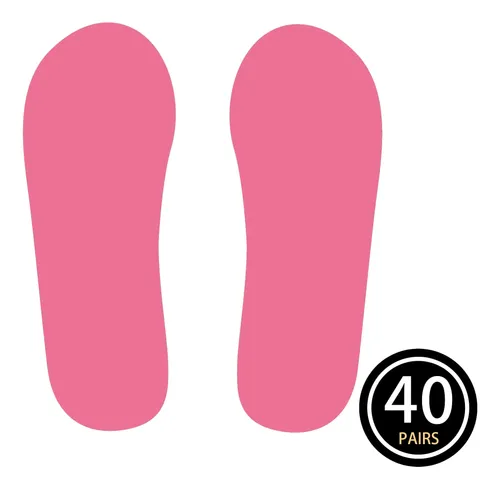 Almohadillas Spray Tan Feet Pads Kobbtan, 80 Unidades, Espum