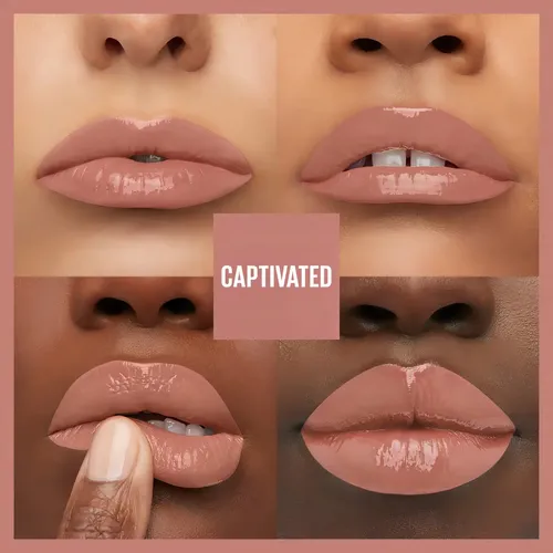 Labial Líquido Maybelline Superstay Vinyl Ink Acabado Brillante Color Captivated