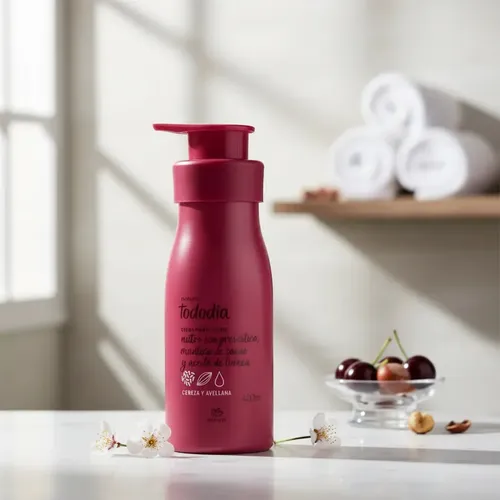 Crema Hidratante Corporal Cereza Y Avellana Tododía Natura