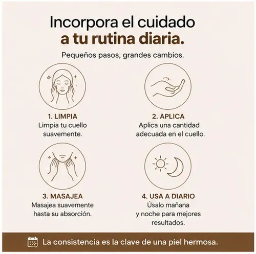 Crema Reafirmante Y Reductora De Líneas Para El Cuello 20 G