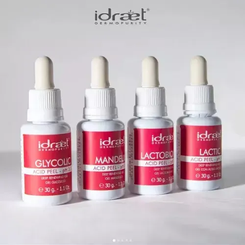 Gel Acido Glicolico 10% Peeling Anti Arrugas Manchas Idraet 30g