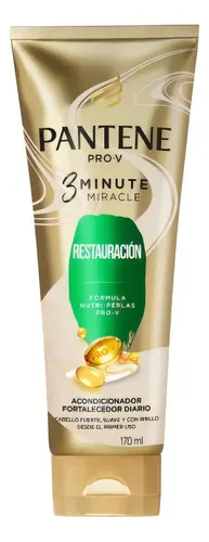 Acondicionador Diario Pantene Pro-V 3 Minutos Milagrosos Reparación 170ml