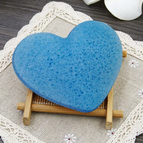Esponja Limpiadora Facial Con Forma De Corazón M Face Konjac