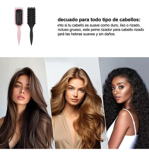 Pincel Bounce Curl Peine Rizado Define Style, 2 Un