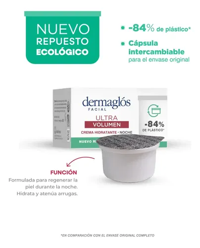 Dermaglós Ultra Volumen Crema De Noche Facial Repuesto