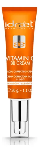 Idraet Vitamina C Bb Cream Crema Correctora Facial Ilumina