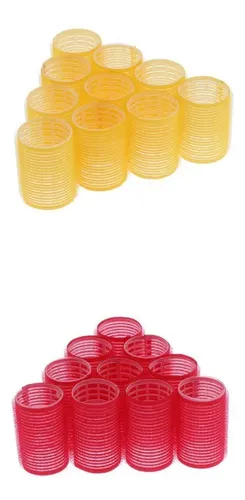 Paquete De 20 Rulos Para El Cabello, Rizados, Flequillo