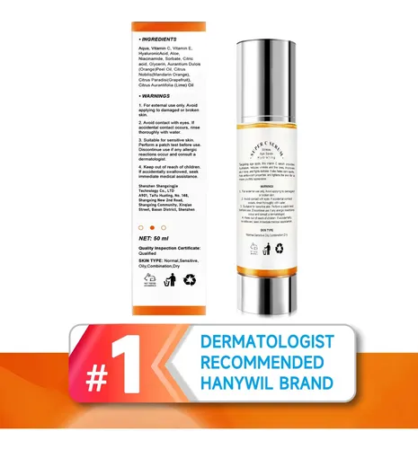 Jywil 20% Super Vitamin C Serum For Mature Skin, Targets Age Madura Día/noche