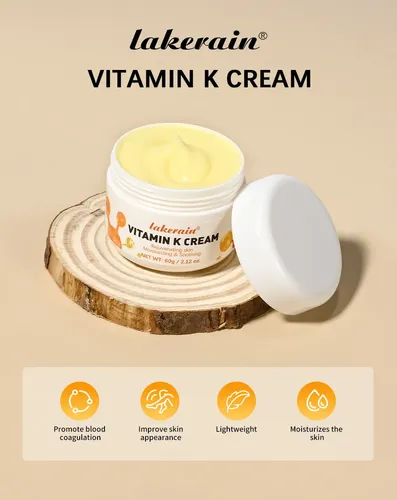 Crema @vitamin K Para El Cuidado Facial De Ojeras, Venas Y A