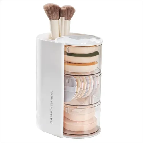 Ty, Organizador De Brochas De Maquillaje Con 2 Ranuras, 3 .