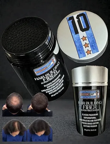 Kit Fibras Capilares/cabello/ Billions Pro/no Toppik/barberi