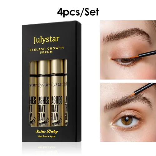 Eyelash Enhancer 5ml, Brow Thickener Lengthening Curling Set