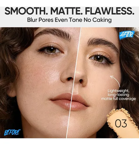 Base De Cobertura Total Skintific 03 Petal Polvo Compacto
