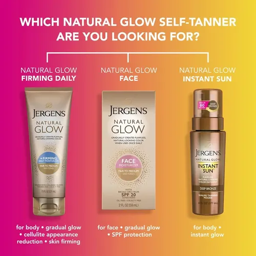 Loción Autobronceadora Facial Jergens Natural Glow, Fps 2…