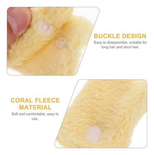 6pcs Rulos De Felpa Coral Para Cabello Sin Calor Para Dormir