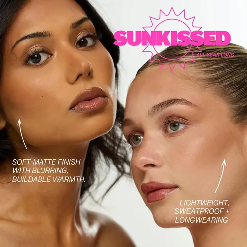 Polvo Bronceador Basma Sin Talco, Mate Suave Y Vegano
