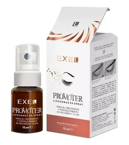 Exel Promoter Spray + Laca Fortificador Cejas Y Pestañas