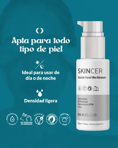Skincer Facial 50 G Y Skincer Corporal 300 Ml Biobellus