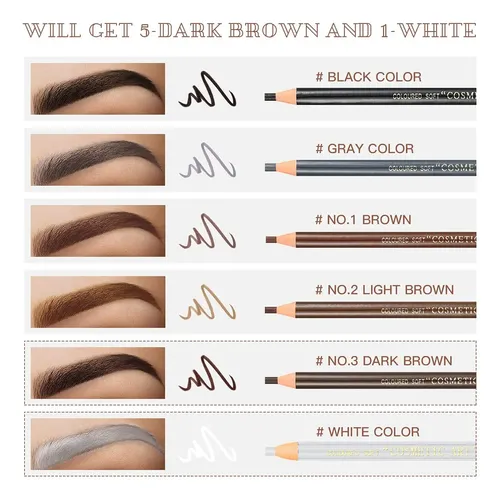 Juego De Bolígrafos Para Cejas Kit Microblading Maquillaje