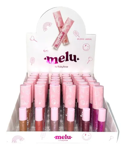 Ruby Rose Melu Lip Gloss Brilloso C/ Glitter