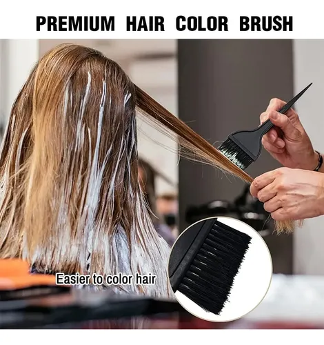 Kit De 3 Brochas Para Pintar Teñir Cabello Peluquería
