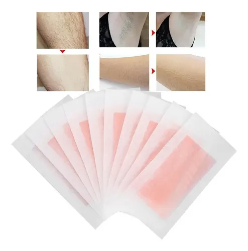 10 Papeles Depilatorios Para Pierna Y Cuerpo