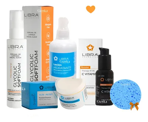 Kit Skincare Normal Con Manchas Exfoliante Hidratación Libra